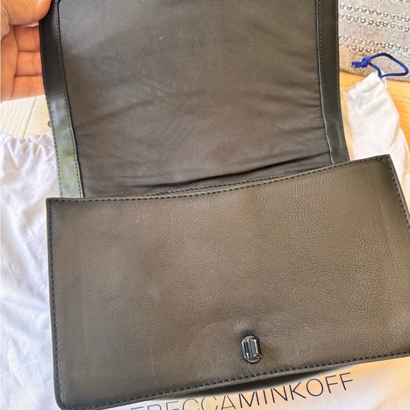 Rebecca Minkoff Black Quilted Crossbody Bag - Picture 4 of 5